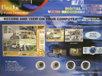 4 Channel DigiVue MPEG4 A/V DVR System