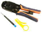 AIM Twisted pair crimp tool RJ11/RJ45
