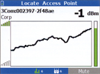 AirCheck Wi-Fi Tester Locate Access Point