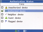 AirCheck Wi-Fi Tester Access Control Settings