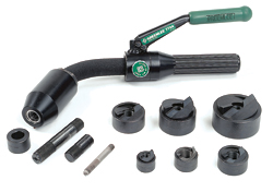 Quick Draw Hydraulic Punch Driver & Hole Making Kit