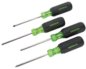 Greenlee - 4-Piece Square-Recess Tip Driver Set