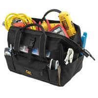 12” Tote Bag with Top Plastic Tray