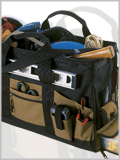 Custom Leather Craft - CLC1141 - Double Traytote Bag