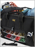 Custom Leather Craft - 1544 - 18" Tote Bag with Swivel Part Organizer