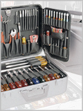 Xcelite - TCA100ST - Aluminum Attache Tool Case with Tools