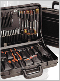 Xcelite - TCMB150ST - Black Polyethylene Attache Tool Case with Tools