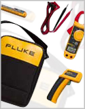 Fluke - 62-322 - IR Thermometer, Clamp Meter, and Voltage Detector Kit