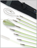 Labor Saving Devices - 81-600 - Creep-Zit Compact 24ft. - Threaded Connector Wire Running Rod Kit