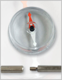 Labor Saving Devices - LZBNC - Creep-Zit Male Threaded Magnetic Bull Nose Tip & Compass