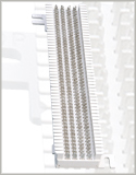 Siemon - S66M150 - 66 Block, wall mount bracket and bridging clip for the 66 block is also available