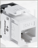 Leviton - 61110-R*6 - 6+ QuickPort Snap-In Connector