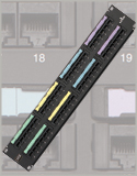 Leviton - 69586-U** - eXtreme 6+ Universal Patch Block available in 12-port (vertical and horizontal) 24-port (horizontal only) and 48-port (horizontal only)