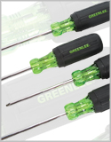 Greenlee - 0353-01C - 4-Piece Square-Recess Tip Driver Set