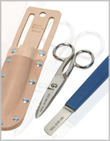 Ideal Industries - 35-093 - Cable Splicing Kit (Scissors, Splicing Knife, Leather Holder)